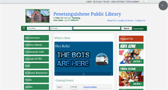Desktop Screenshot of penetanguishene.library.on.ca