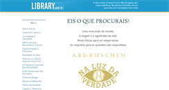 Desktop Screenshot of library.com.br