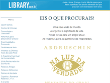 Tablet Screenshot of library.com.br