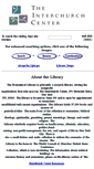 Mobile Screenshot of interchurch-center.library.net