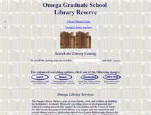 Tablet Screenshot of oxfordgraduateschool.library.net