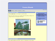 Tablet Screenshot of foxtonmurals.library.org.nz