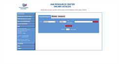 Desktop Screenshot of aharc.library.net