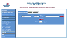 Tablet Screenshot of aharc.library.net