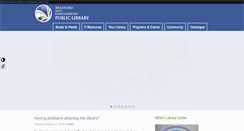 Desktop Screenshot of bradford.library.on.ca